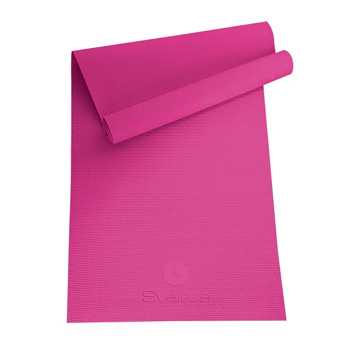 Sveltus Tapis d’exercice avec œillets – Yoga – Rose Sveltus Tapis d’exercice avec œillets – Yoga – Rose