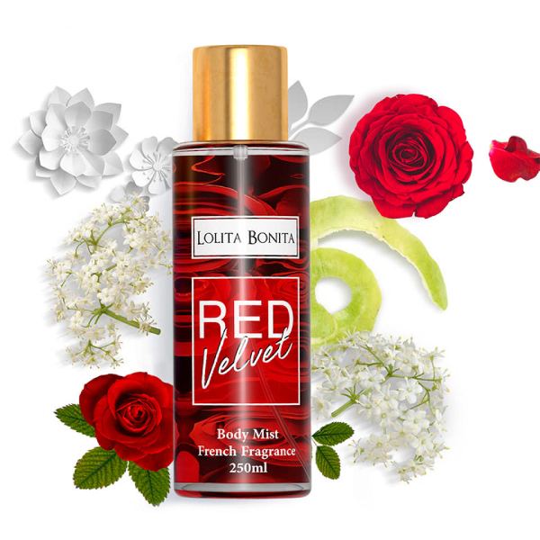 Parfum Corps Lolita Bonita RED VELVET 250ml - Femmes