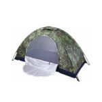 Tente pour plage et camping familiale 4 places vert Militaire