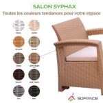 Salon de jardin SYPHAX 3 places – Image 2