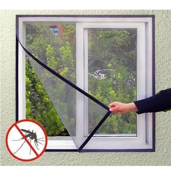 Moustiquaire fenêtres à scratch : 120*140 cm