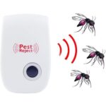 PACK 4 PIECES : Appareil Répulsif Ultrasonique - Anti insectes et Araignées – Image 3