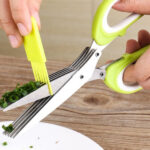 Ciseaux à herbes 5 lames 