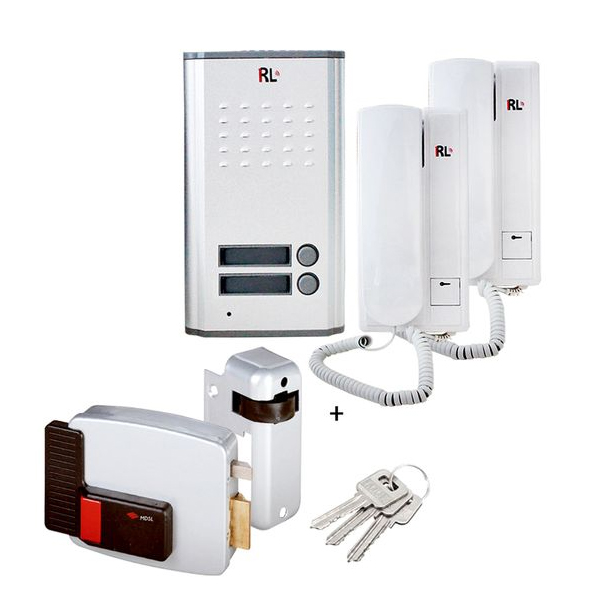 Interphone Filaire Audio Encastrable Double Voix