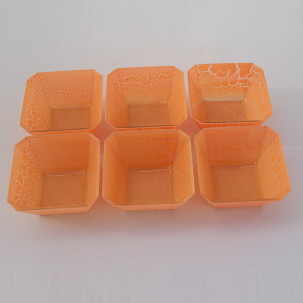 Lot de 6 Bols en verre LAV