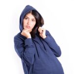 Sweat à Capuche pour femme Bleu Collection Automne/Hiver 2021.