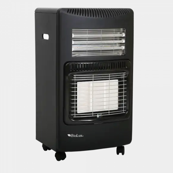 Chauffage à gaz + électrique Biolux saxo 65N Noir