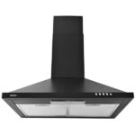 Hotte pyramidale Noire 60 Cm SIMFER 8663SM