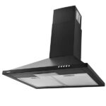 Hotte pyramidale Noire 60 Cm SIMFER 8663SM – Image 2