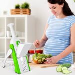 Trancheuse à légumes manuelle, râpe pliable – Image 5