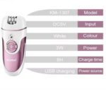 Epilateur électrique Kemei KM-1307 - 4 en 1 – Image 2