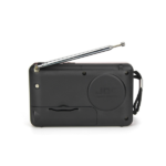 JOC Radio H011U Radio FM Rouge USB Rechargeable Micro SD Mini Lecteur MP3 – Image 3