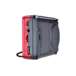 JOC Radio H011U Radio FM Rouge USB Rechargeable Micro SD Mini Lecteur MP3 – Image 4