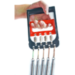 Extenseur de poitrine multifonctionnel 5 ressort - poignée de musculation – Image 2