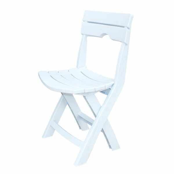 Promotion Tunisie Sotufab chaise ruspina blanc Promodeal allopromo SOTUFAB Chaise de Jardin Pliante RUSPINA – Image 1