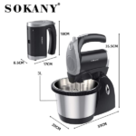 Robot Pâtissier SOKANY SK-921 500w – Image 2