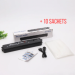 Pack Machine Sous Vide, Machine de Scellage Vacuum Sealer  + 10 sachets