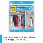 Sac de rangement sous vide avec cintre pour penderie XL 70*144 cm