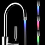 Buse de robinet lumineuse couleur changeantes