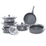 Service granite OMS 10 pcs 3072 Gris