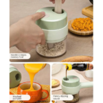 Trancheuse à légumes électrique  multifonction rechargeable – Image 2