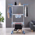 Séche linge 3 étages, pliable et mobile – Image 2