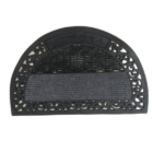 Tapis caoutchouc - demi-cercle - 78 cm * 48 cm – Image 2