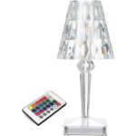 veilleuse rechargeable couleurs changeantes avec telecommande