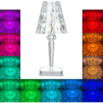 veilleuse rechargeable couleurs changeantes avec telecommande – Image 8