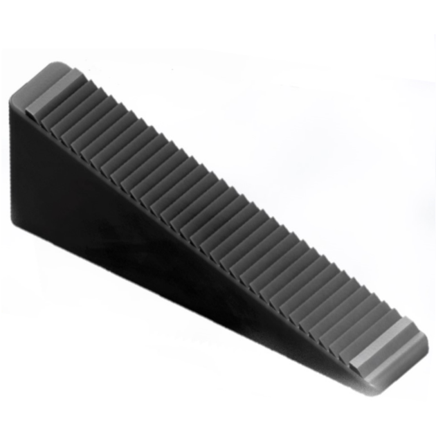 coin de nivellement noir denté Coin de nivellement réutilisable 150pcs – Image 1