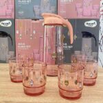 pack 7 pcs carafe + 6 verres – Image 2