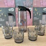 pack 7 pcs carafe + 6 verres – Image 3