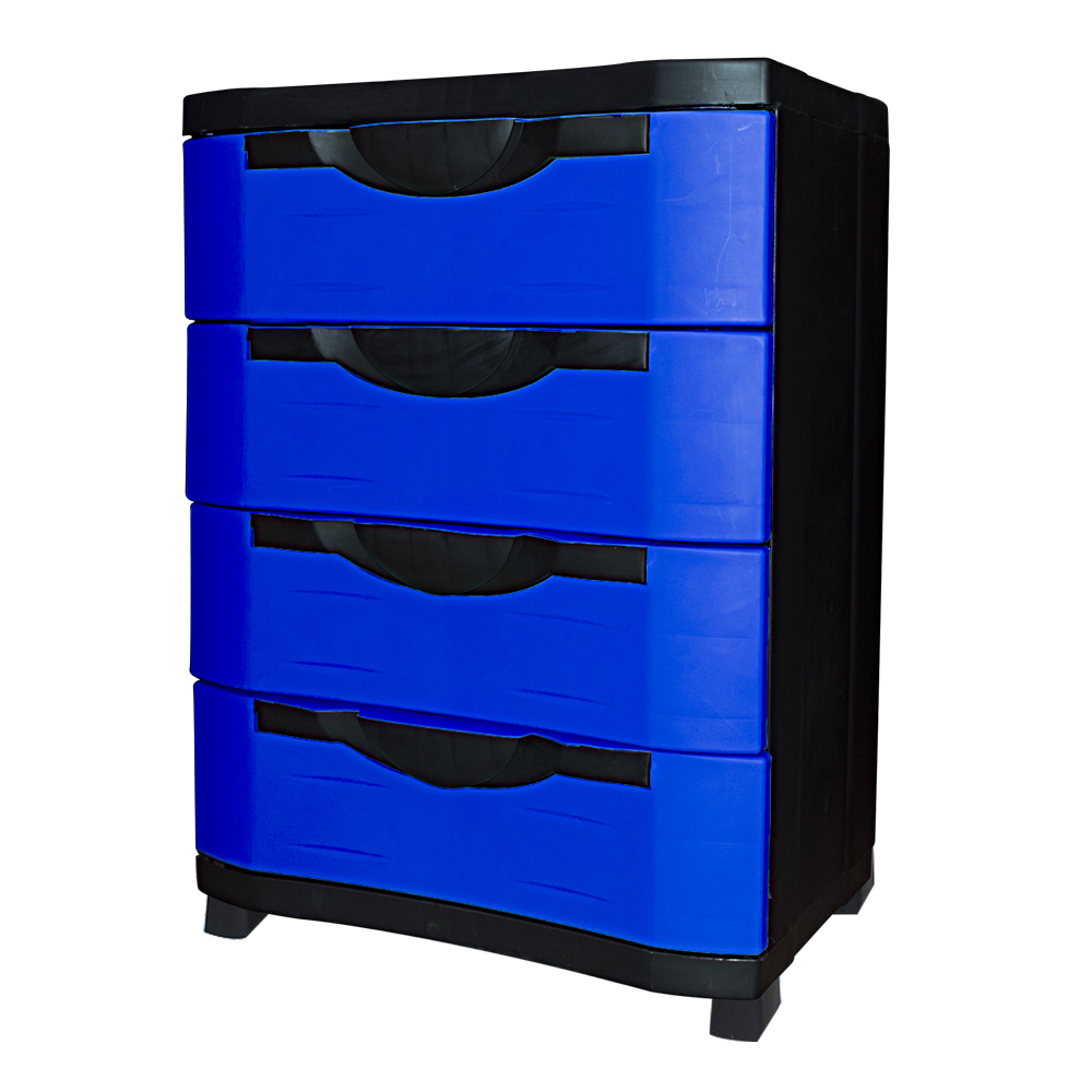 COMMODE-TEXAS-NOIR-FACES-BLEU-FONCE-AR160-1031 COMMODE TEXAS – Image 1