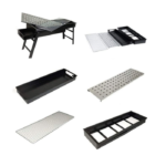 Barbecue A Charbon Rectangulaire 60cm x 23cm x 33.5cm Pied Pliable – Image 4