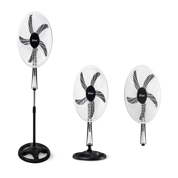 Ventilateur sans minuterie 3 en 1 Pied support table Mural Ventilateur 3en1 OV-1812 3EN1 – Image 1
