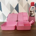 Pack goûter: bouteille titiz 750 ml + boite multi compartiment avec couverts Sofpince – Image 3