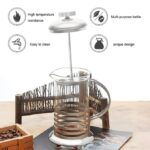 Cafetière et théière à piston – café de presse française – Image 3