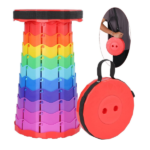 Tabouret portable extensible en plastique ABS – Image 3