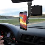 Support multifonction de téléphone portable pour Rétroviseur de Voiture, Rotatif À 360 Degrés – Image 2