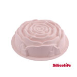 Moule silicone à gâteau forme rose – Image 4