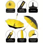 Grand Parapluie bicolore silicone – Image 5