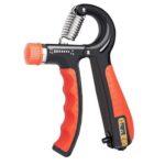 Hand grip réglable 5-60Kg avec compteur orange – Image 2