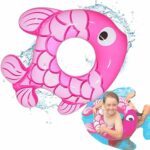 Bouée de natation Intex poisson mauve – Image 2