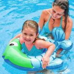 Bouée de natation Intex poisson bleu – Image 2