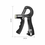 Hand grip réglable 5-60Kg avec compteur Noir – Image 4