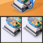 KEMEI KM-2092 Tondeuse cheveux professionnelle à graffiti pour homme sans fil +	Kit de coiffure cadeau – Image 3