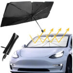 PARTAGEZ CE PRODUIT Parapluie Pare-Soleil Pliable pour Pare-Brise de Voiture