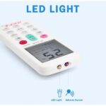 Télécommande universelle pour climatiseur, rétroéclairage LED AC-1058 – Image 3