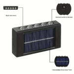 Pack : 2 X Applique Murale Solaire à 10 LED (Lumière Blanche) – Image 3