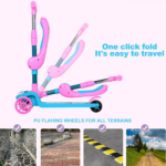 Trottinette 3 roues pliable avec siège – Image 8